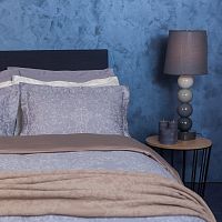 комплект постельного белья decoflux сатин семейный versaille grey в Ставрополе