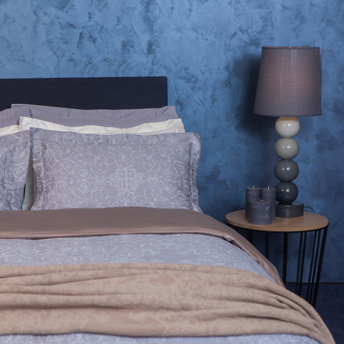 комплект постельного белья decoflux сатин семейный versaille grey в Ставрополе