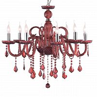 подвесная люстра ideal lux giudecca sp8 rosso в Ставрополе