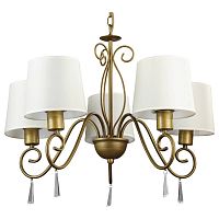 подвесная люстра arte lamp carolina a9239lm-5br в Ставрополе