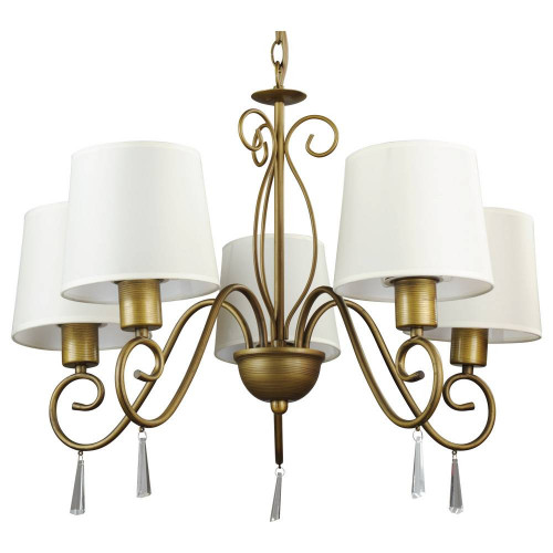 подвесная люстра arte lamp carolina a9239lm-5br в Ставрополе