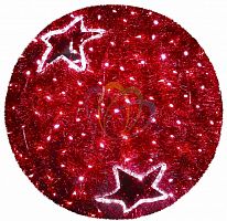 фигура led шар 120 см, красный в Ставрополе