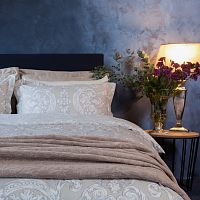 комплект постельного белья decoflux сатин евро victoria ivory в Ставрополе