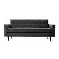 диван bantam sofa большой прямой темно-серый в Ставрополе