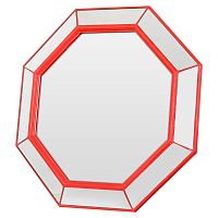 зеркало венецианское восьмиугольное в красной раме scarlet sails в Ставрополе