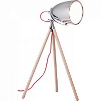 лампа настольная chromatic tripod на деревянном штативе в Ставрополе