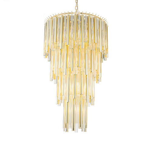 люстра gigi 13 gold от delight collection прозрачная/золото в Ставрополе
