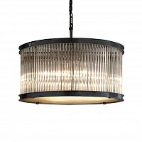 люстра essex crystal 68 черное основание, прозрачное стекло черное основание, прозрачное стекло в Ставрополе