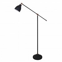 торшер arte lamp braccio a2054pn-1bk в Ставрополе