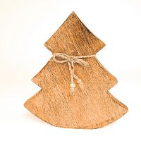 украшение новогоднее ель деревянная wooden tree, 23х23х2,5 см в Ставрополе