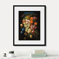 картина: a festoon of fruit hanging from a blue ribbon, 1671г. в Ставрополе