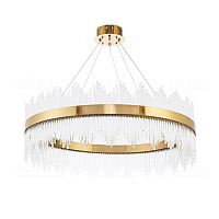 люстра stripglass 65 латунь, прозрачное стекло в Ставрополе