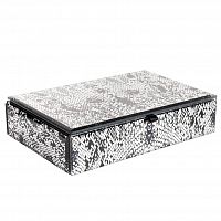 шкатулка для украшений кобра серая 23x15x5 см в Ставрополе