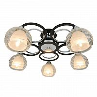 потолочная люстра arte lamp ginevra a1604pl-5bk в Ставрополе