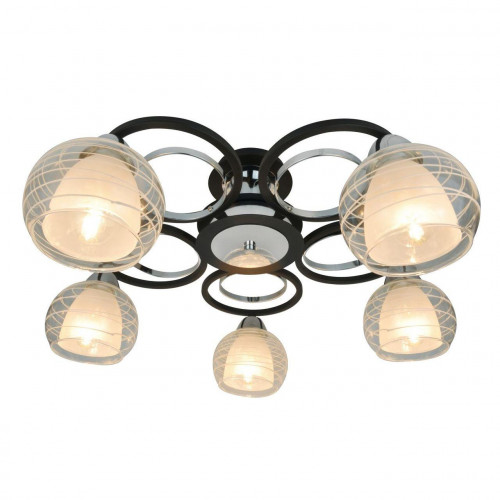 потолочная люстра arte lamp ginevra a1604pl-5bk в Ставрополе