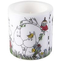 свеча большая moomin счастливое семейство, 8 см в Ставрополе