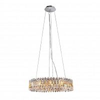 подвесная люстра crystal lux lirica sp10 d610 chrome в Ставрополе