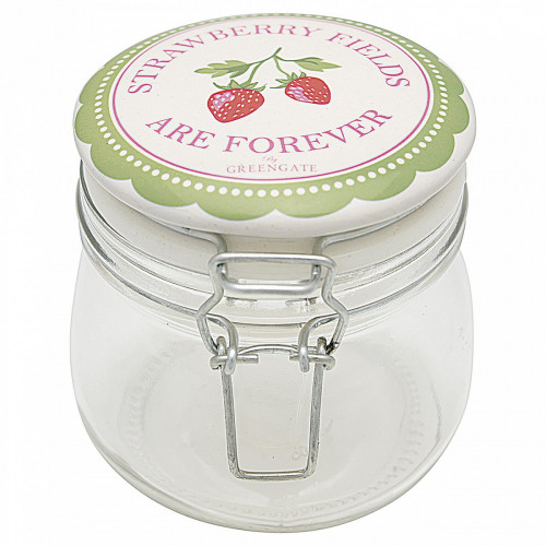банка стеклянная strawberry pale green в Ставрополе