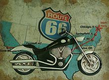 декоративное настенное панно motorcycle story в Ставрополе