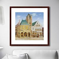 картина: the old town hall of amsterdam, 1657г. в Ставрополе