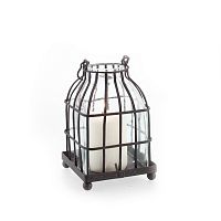 подсвечник-фонарь металлический со стеклом bird in cage i, 15 см в Ставрополе