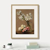 картина: roses and lilies, 1888г. в Ставрополе