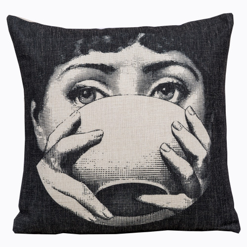 арт-подушка tea time fornasetti в Ставрополе