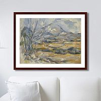 картина: montagne sainte-victoire, 1890г. в Ставрополе