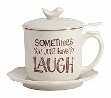чайный набор sometimes you just have to laugh в Ставрополе
