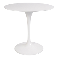 стол eero saarinen style tulip table top mdf d80 глянцевый белый в Ставрополе