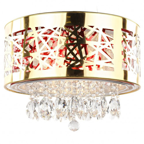 люстра nicolette золото, прозрачная в Ставрополе