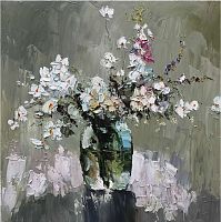картина маслом красивые цветы fiori в Ставрополе