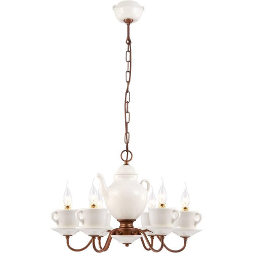 подвесная люстра arte lamp servizio a6483lm-6wh в Ставрополе