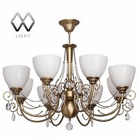 подвесная люстра mw-light фелиция 347016608 белая в Ставрополе