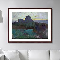картина: rocky peak, 1875г. в Ставрополе