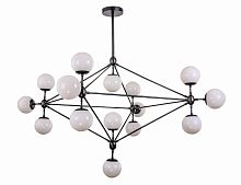 люстра modo 15 black+white черная, белые плафоны в Ставрополе