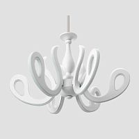 потолочная светодиодная люстра ambrella light orbital classic fk81/6 wh 292w d640 белая в Ставрополе