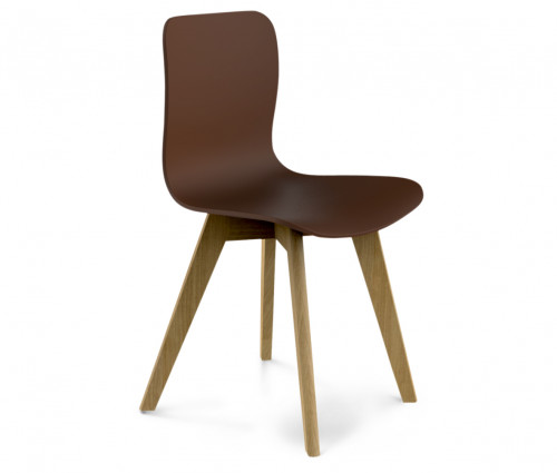 стул dsw коричневый s42 (eames style) в Ставрополе