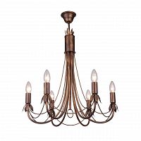 подвесная люстра toplight lucinda tl7350d-06br в Ставрополе