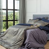 комплект постельного белья decoflux сатин евро twist dark в Ставрополе