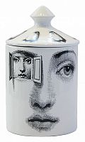 подсвечник белый с крышкой лицо в окне пьеро форназетти segreto candle, 30 см в Ставрополе