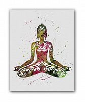 постер yoga а4 в Ставрополе