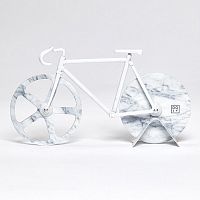 нож для пиццы из нержавеющей стали the fixie, белый мрамор в Ставрополе