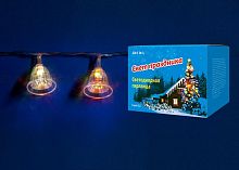светодиодная гирлянда «колокольчики» 280см rgb (07919) uniel uld-s0280-020/dta rgb ip20 bells в Ставрополе