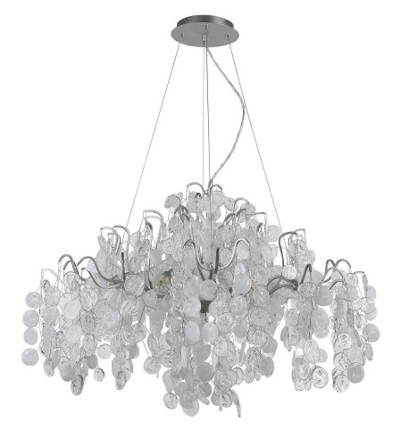 подвесная люстра crystal lux tenerife sp9 silver в Ставрополе
