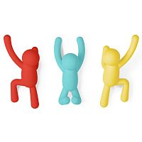 вешалки-крючки buddy 3 шт. разноцветные яркие в Ставрополе