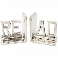 Держатель для книг Читать хром 12,5х9х13