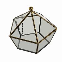 флорариум стеклянный в винтажном стиле diamond shape в Ставрополе
