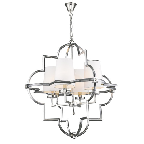 люстра mandeville l nickel от delight collection белая/никель в Ставрополе