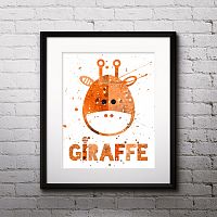 постер giraffe а4 в Ставрополе